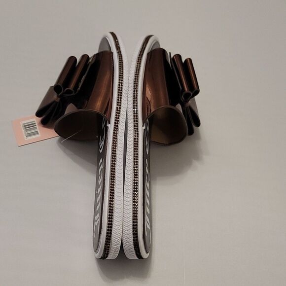 BRAND NEW JUICY COUTURE YAEL BOWNOT RHINESTONE SLIDER R3 - Picture 11 of 16
